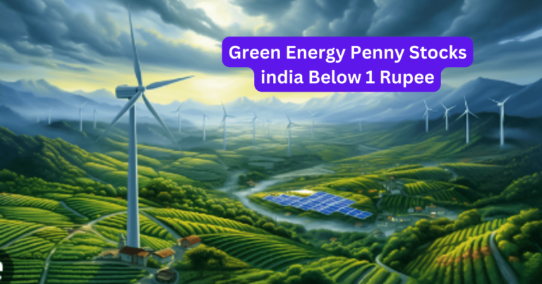 Green Energy Penny Stocks india Below 1 Rupee